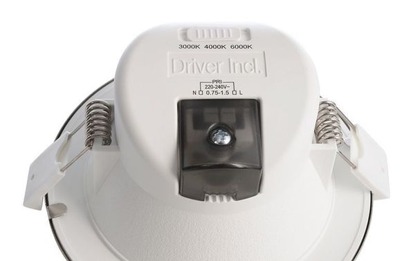 Deko-Light Deckeneinbauleuchte Acrux 90, matt, Warmweiß + Neutralweiß + Kaltweiß, 90° 565316