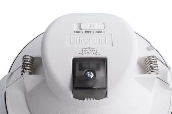 Deko-Light Deckeneinbauleuchte Acrux 120, matt, Warmweiß + Neutralweiß + Kaltweiß, 90° 565317