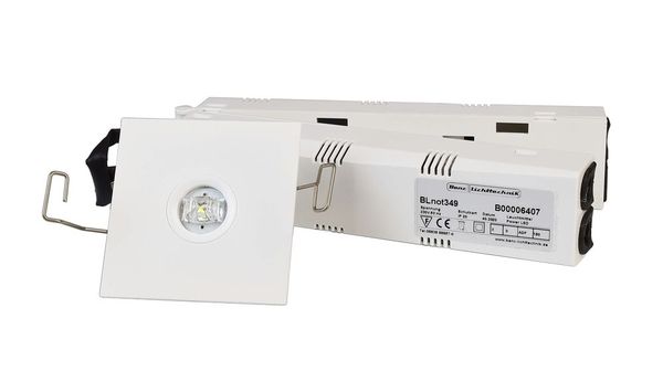 Deko-Light Deckeneinbauleuchte Notleuchte Alnair für die Beleuchtung von Flächen, Weiß, Neutralweiß , IP42 565326