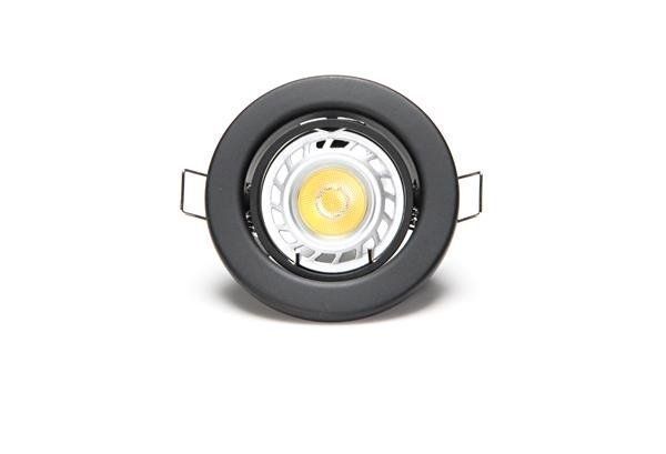 Deko-Light Deckeneinbauring, Signalschwarz, matt, 12V, GU5.3 MR16, max. 50W 686864