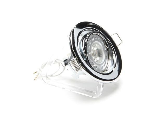 Deko-Light Deckeneinbauring, silber, Chrom, 12V, GU5.3 MR16, max. 50W 686869