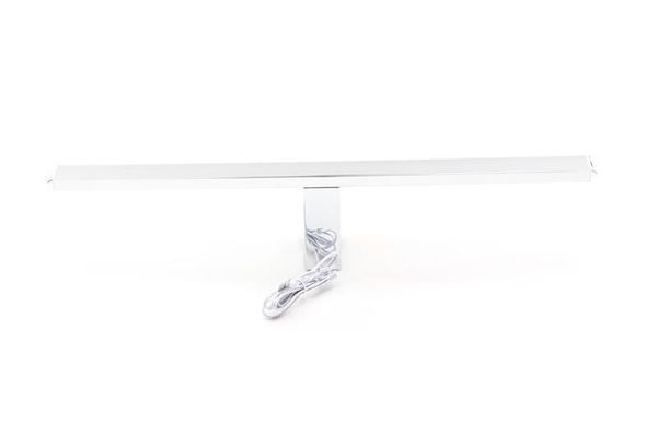 Deko-Light Möbelaufbauleuchte Spiegel Line II, Warmweiß, 12V DC, Alu, Silber, Chrom, IP44 687063