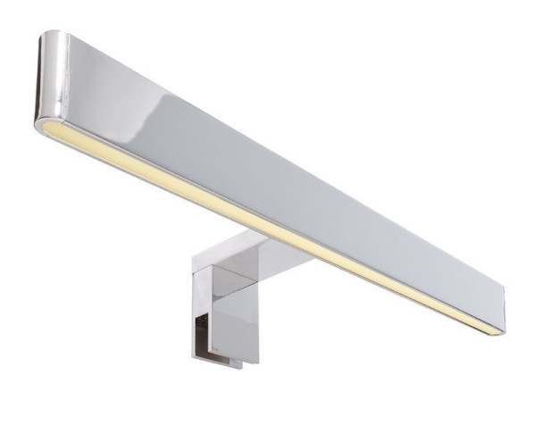 Deko-Light Möbelaufbauleuchte Spiegel Line I, Warmweiß, 12V DC, Alu, Silber, Chrom, IP44 687065