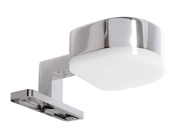 Deko-Light Möbelaufbauleuchte Gienah, Warmweiß, 9V DC, 350mA, Alu, Silber, Chrom 687084