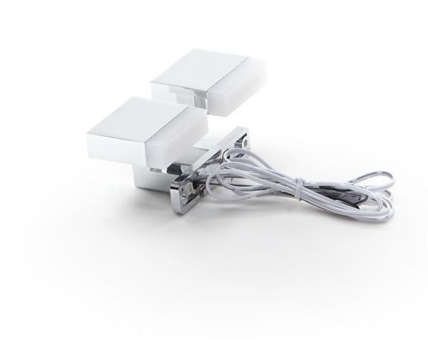 Deko-Light Möbelaufbauleuchte Ayleen II, Warmweiß, Alu, Silber, Chrom 687087