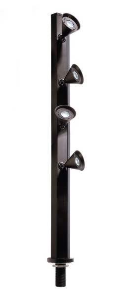 Deko-Light Displayleuchte Karva IV, Kaltweiß, schwarz, 24VDC 688001