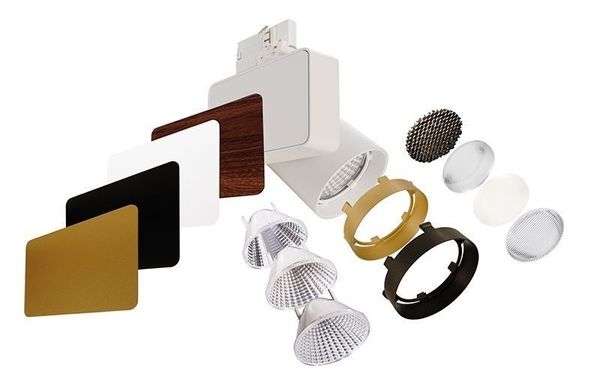 Deko-Light Schienensystem 3-Phasen 230V, Nihal, Warmweiß, weiß 707040