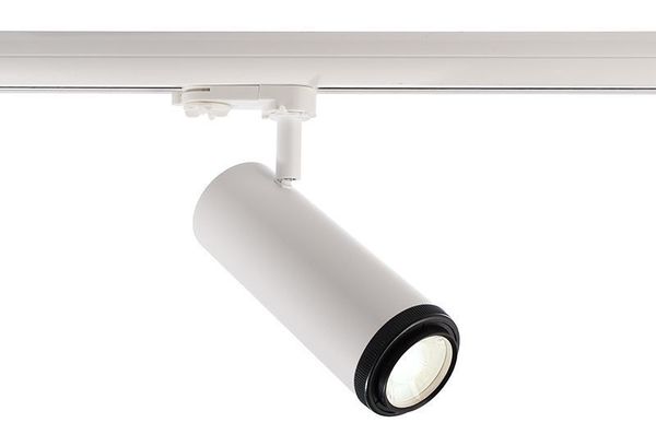 Deko-Light Schienensystem 3-Phasen 230V, Pleione Focus I, Neutralweiß, Signalweiß 707070