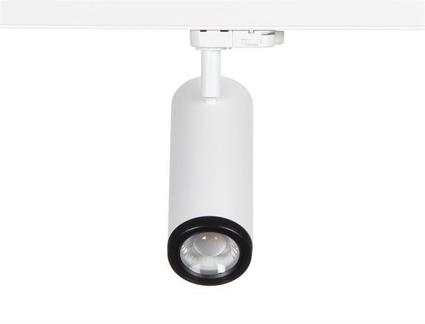 Deko-Light Schienensystem 3-Phasen 230V, Pleione Focus I, Neutralweiß, Signalweiß 707070