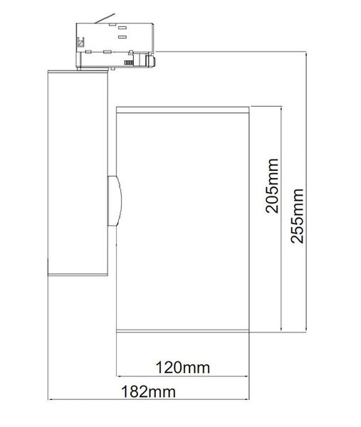 Deko-Light Schienensystem 3-Phasen 230V, Aaron, Neutralweiß, Weiß-matt, mattiert 707093