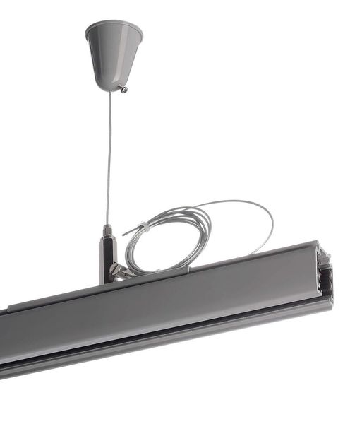 Deko-Light Schienensystem 3-Phasen 230V, D Line Seilabhängungshalter mit Deckenrosette 15m 710048