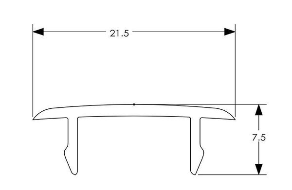 Deko-Light Schienensystem 3-Phasen 230V, D Line Abdeckblende Einbaustromschiene schwarz 710079