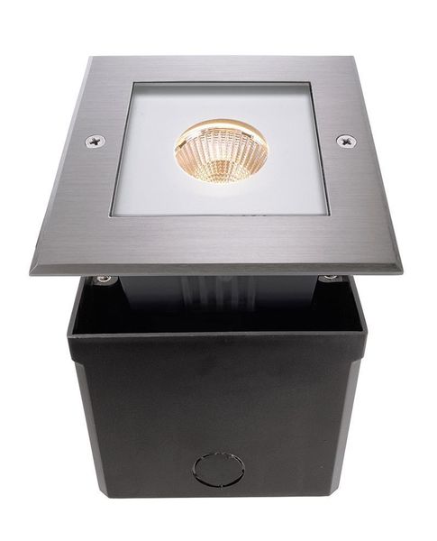 Deko-Light Bodeneinbauleuchte Square COB I WW, Warmweiß, IP67 730209