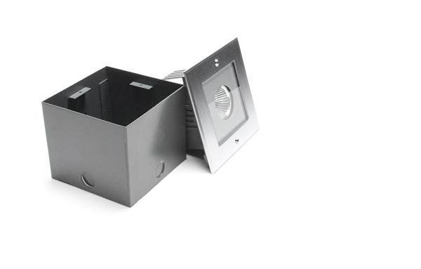 Deko-Light Bodeneinbauleuchte Square COB I WW, Warmweiß, IP67 730209