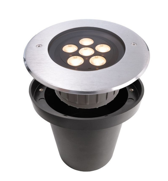 Deko-Light Bodeneinbauleuchte HP I WW, Warmweiß, IP67 730249