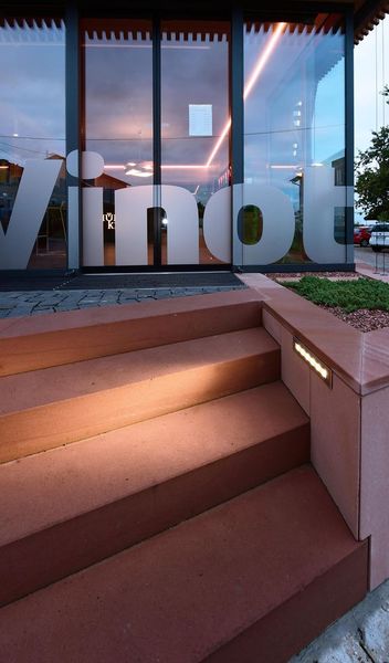 Deko-Light Bodeneinbauleuchte Line II WW, asymmetrisch, Warmweiß, IP67 730262