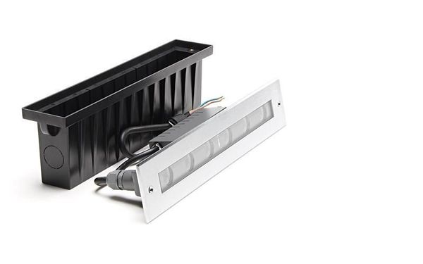 Deko-Light Bodeneinbauleuchte Line II WW, asymmetrisch, Warmweiß, IP67 730262