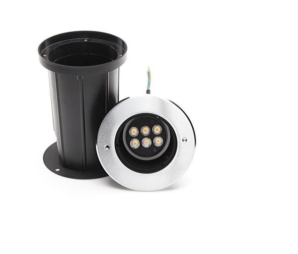 Deko-Light Bodeneinbauleuchte Soft Flex 7, Warmweiß, IP67 730267