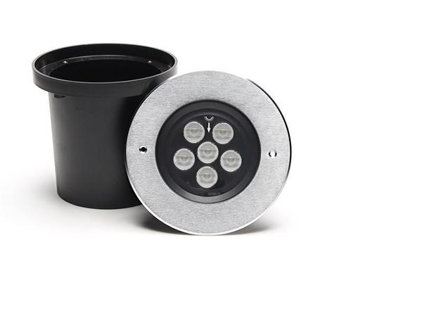 Deko-Light Bodeneinbauleuchte HP IV WW, asymmetrisch, Warmweiß, 24V DC, IP67 730296