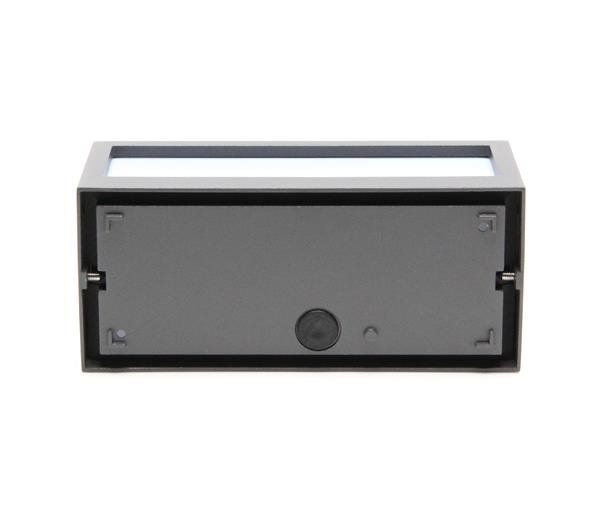 Deko-Light Wandaufbauleuchte Rilongo A, E27, max. 18W, Basaltgrau RAL 7012, IP54 730330