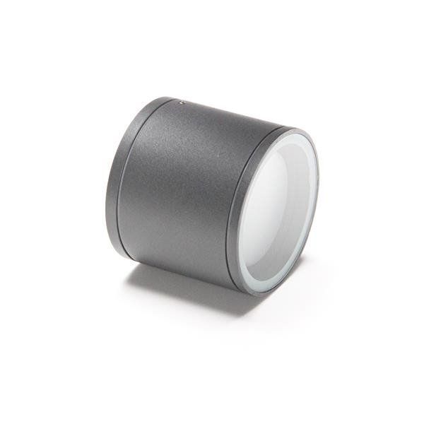 Deko-Light Deckenaufbauleuchte Mob Round I, GX53, max. 9W, anthrazit, IP54 730408