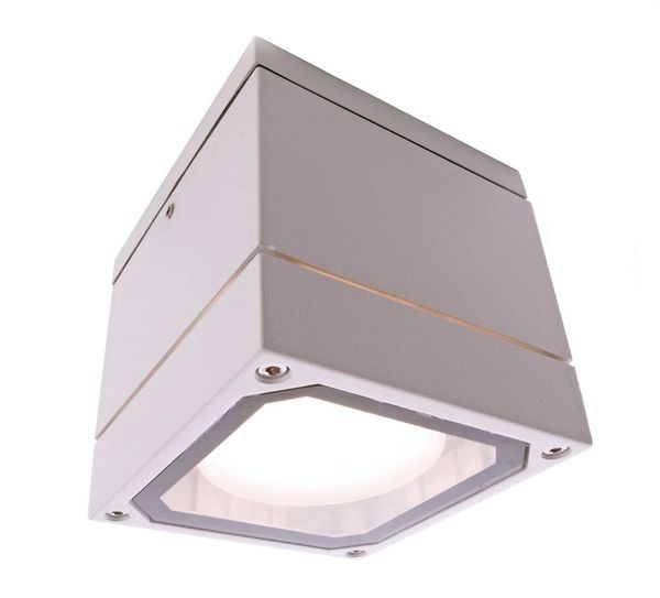 Deko-Light Deckenaufbauleuchte Mob Square II White, GX53, max. 9W, weiß, IP54 730409