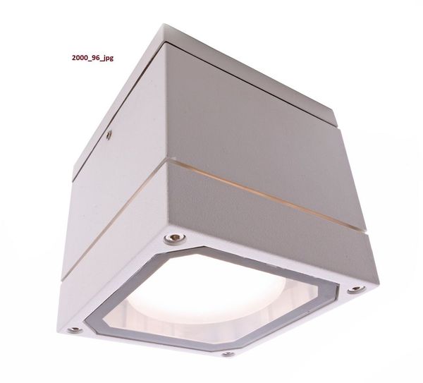 Deko-Light Deckenaufbauleuchte Mob Square II White, GX53, max. 9W, weiß, IP54 730409