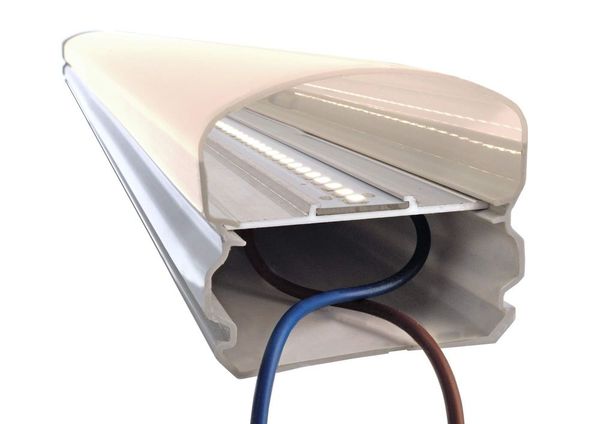 Deko-Light Deckenaufbauleuchte Tri Proof Motion, Neutralweiß, weiß, mattiert, IP65 730450