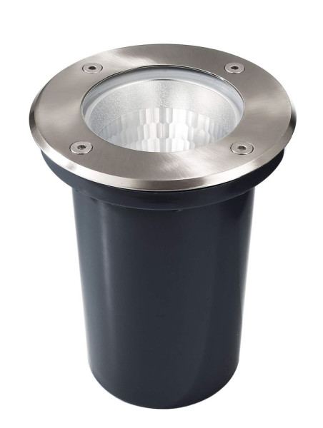 Deko-Light Bodeneinbauleuchte Phakt rund Set, E27, max. 9W, IP67 730476