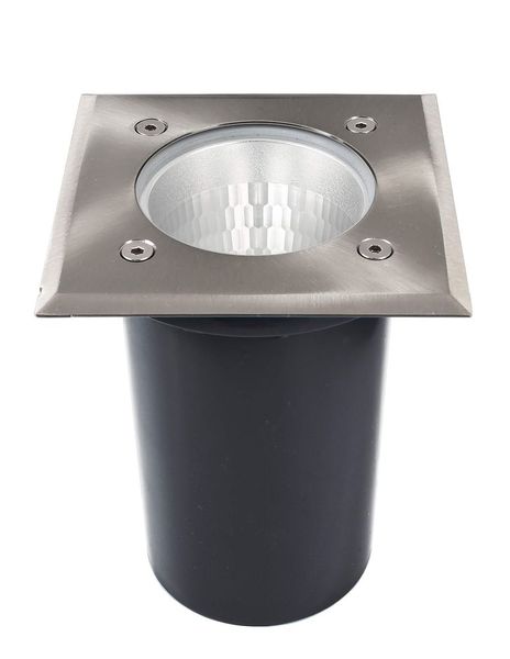 Deko-Light Bodeneinbauleuchte Phakt eckig Set, E27, max. 9W, IP67 730477