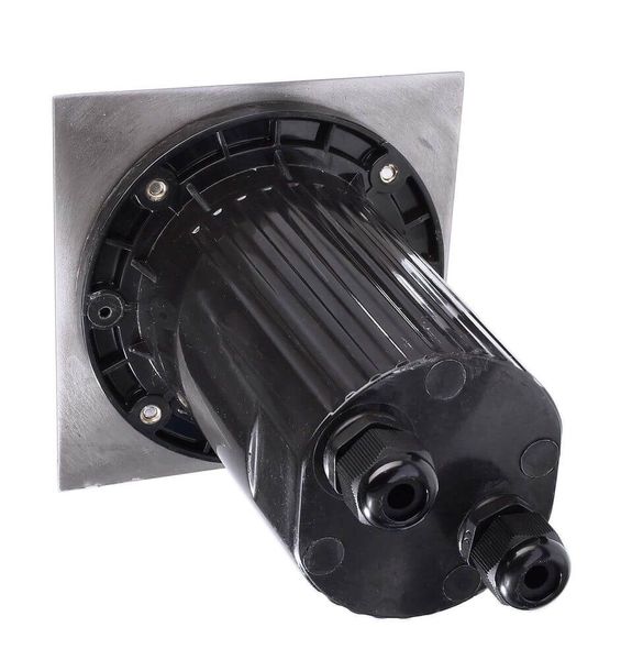 Deko-Light Bodeneinbauleuchte Phakt eckig Set, E27, max. 9W, IP67 730477