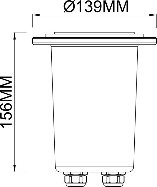 Deko-Light Bodeneinbauleuchte Pavo eckig Set, GU10, max. 9W, IP67 730479