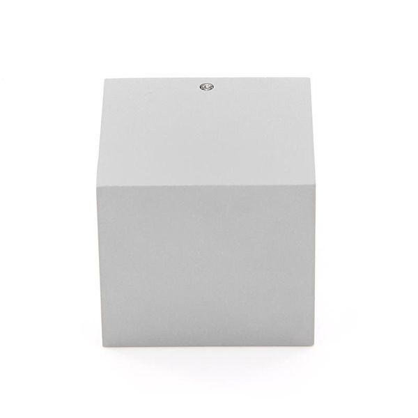 Deko-Light Wandaufbauleuchte Cubodo II Double SG, Warmweiß, silber, IP54 731019