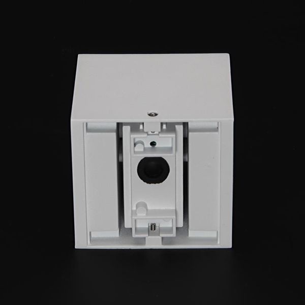 Deko-Light Wandaufbauleuchte Cubodo II Double W, Warmweiß, weiß, IP54 731020