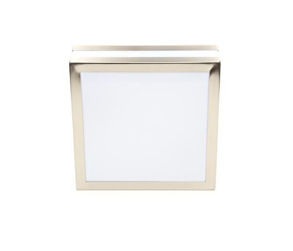 Deko-Light Wandaufbauleuchte Scuti I, E27, 2x max. 11W, Edelstahl, silber, IP44 731052