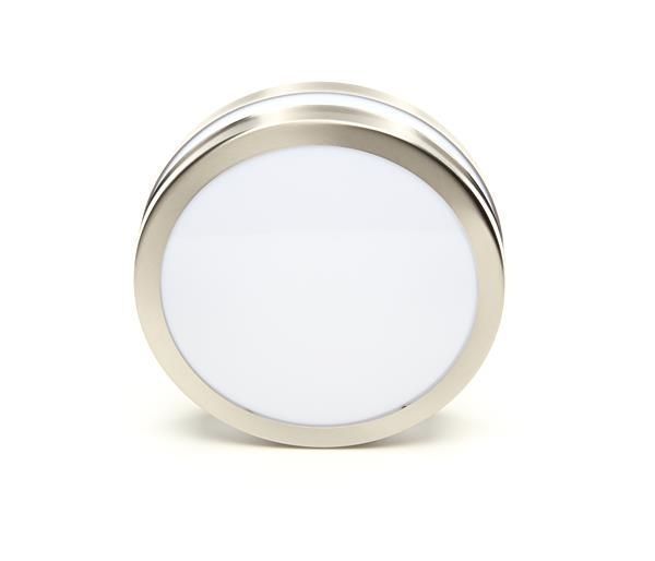 Deko-Light Wandaufbauleuchte Scuti II, E27, 2x max. 11W, Edelstahl, silber, IP44 731053