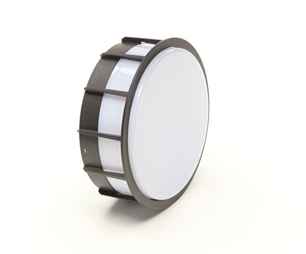 Deko-Light Wandaufbauleuchte Meissa, Warmweiß, Dunkelgrau, lackiert, IP44 731058