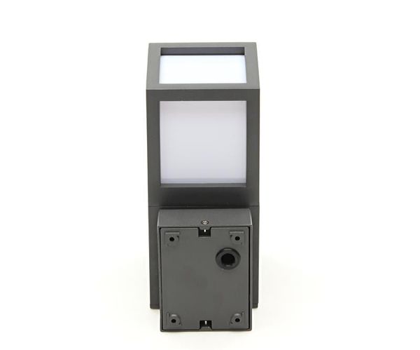 Deko-Light Wandaufbauleuchte Facado A, E27, max. 20W, anthrazit, IP54 731059