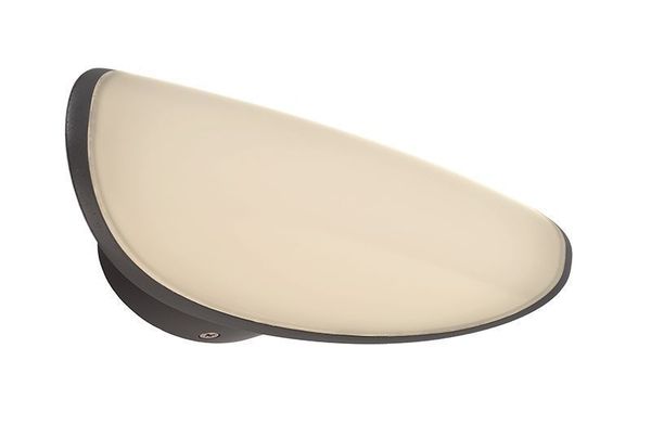 Deko-Light Wandaufbauleuchte Avior, Warmweiß, Dunkelgrau, IP54 731078