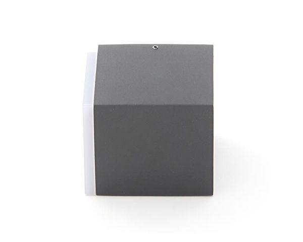 Deko-Light Wandaufbauleuchte Ancha I, Warmweiß, Graphitgrau, IP54 731087