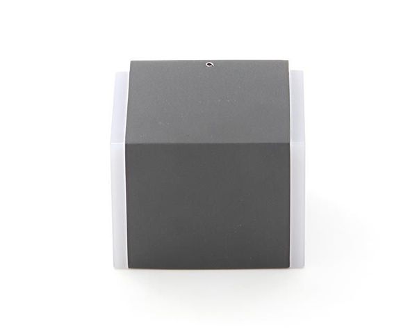 Deko-Light Wandaufbauleuchte Ancha II, Warmweiß, Graphitgrau, IP54 731088