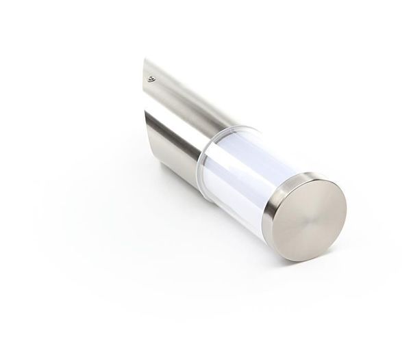 Deko-Light Wandaufbauleuchte Porrima I, GU10, max. 5W, Edelstahl, silber, IP44 731106