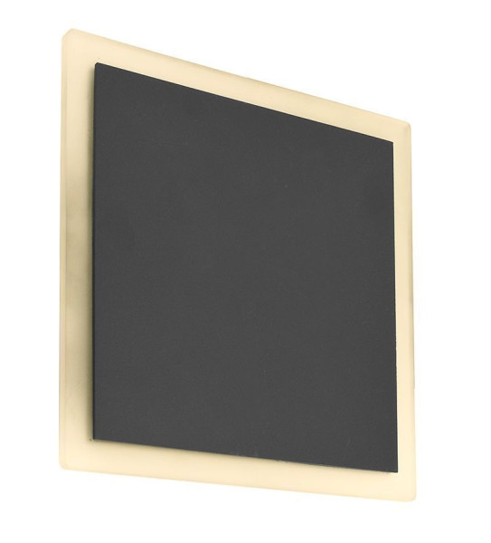 Deko-Light Wandaufbauleuchte Volantis, Warmweiß, dunkelgrau, IP65 731109