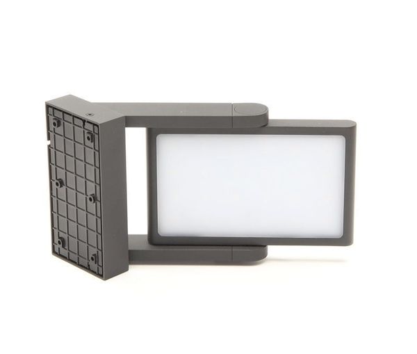 Deko-Light Wandaufbauleuchte Solar Premium I, Warmweiß, 3,7V DC, Aluminium, dunkelgrau, IP54 731116