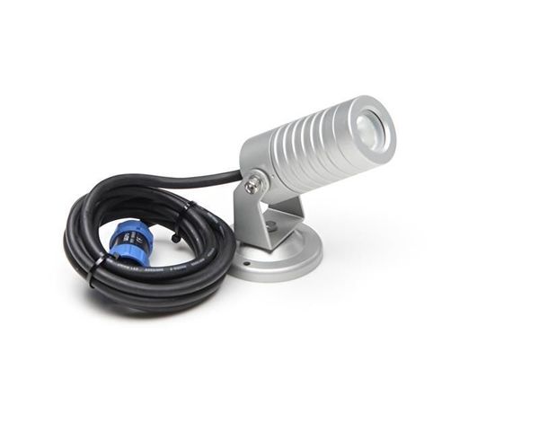 Deko-Light Boden- / Wand- / Deckenleuchte Mini I Amber, silber, 24V DC, IP65 732037