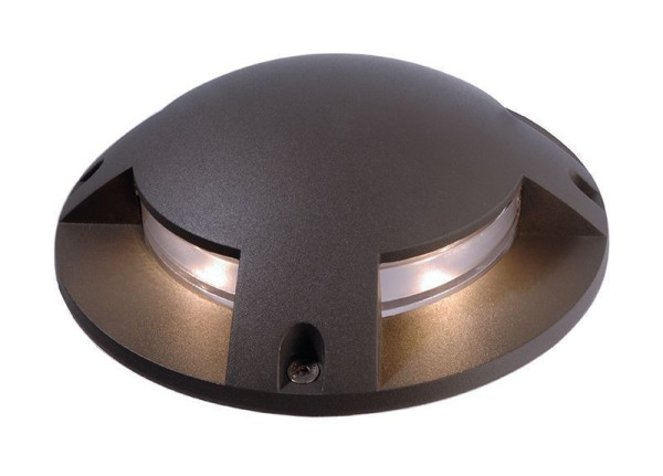 Deko-Light Boden- / Wand- / Deckenleuchte Helios IV, Warmweiß, Schiefergrau RAL 7015, IP67 732050