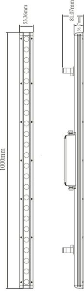 Deko-Light Boden- / Wand- / Deckenleuchte Wallwasher Caph, RGB + Warmweiß, Graphitgrau, 24V DC, IP65 732072