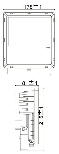 Deko-Light Boden- / Wand- / Deckenleuchte Flood RF II -30 RGB, RGB, Umbragrau RAL 7022, IP65/IP44 732075