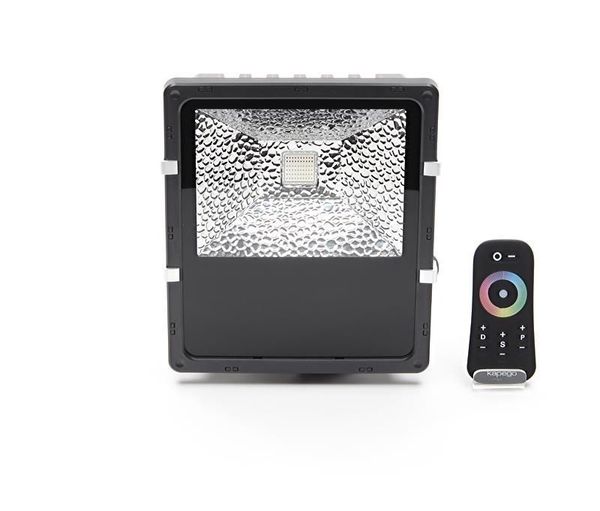 Deko-Light Boden- / Wand- / Deckenleuchte Flood RF II -60 RGB, RGB, Umbragrau RAL 7022, IP65/IP44 732076