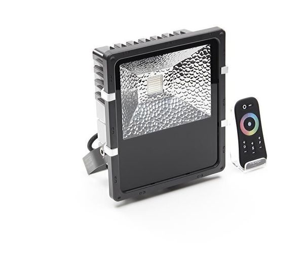 Deko-Light Boden- / Wand- / Deckenleuchte Flood RF II -60 RGB, RGB, Umbragrau RAL 7022, IP65/IP44 732076
